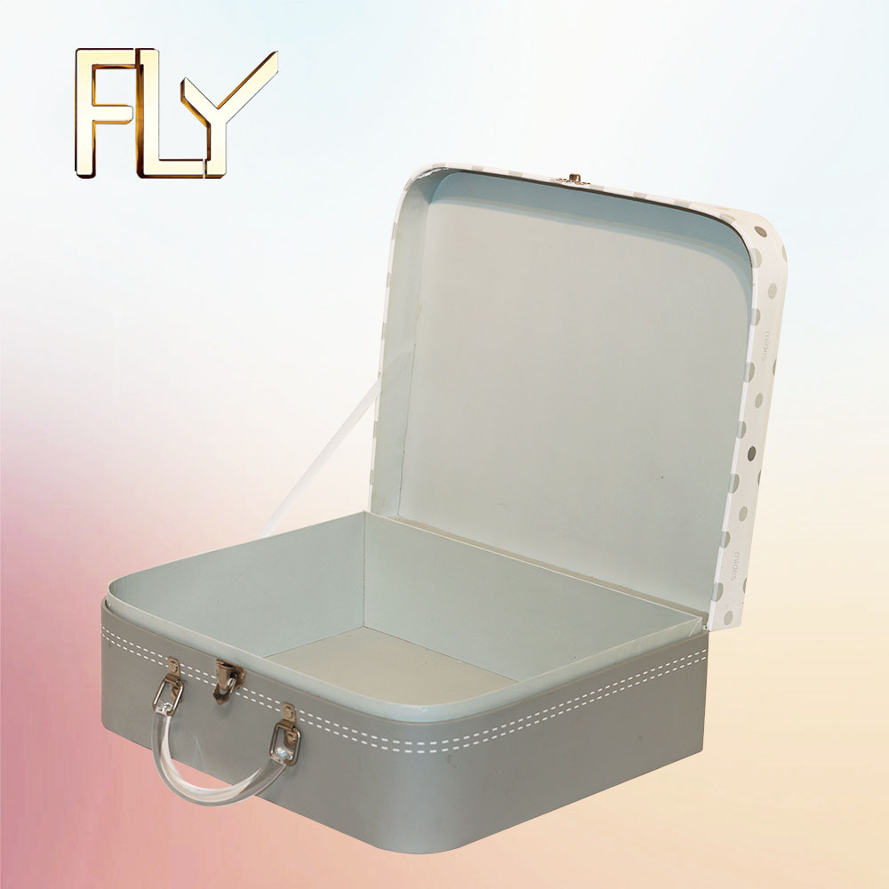 Suitcase Box for Kids Books Clothes Paper Packaging