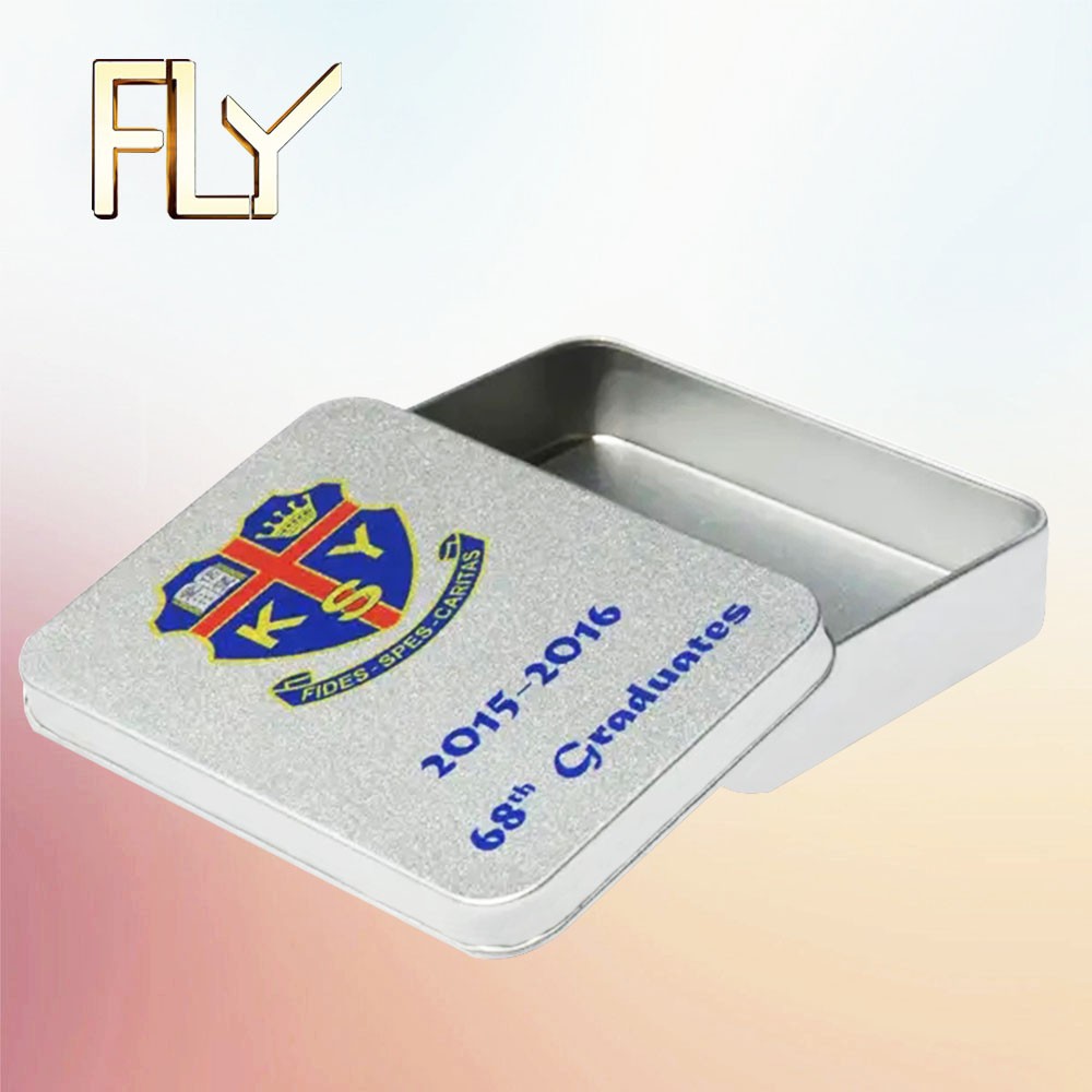 Metal Tin Box Packaging With Lid for Candies Jewelry Accessories Gifts Tea Craft Toys