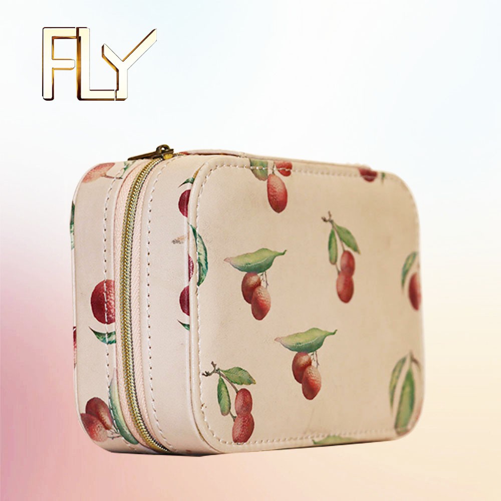 Luxurious Leather Box for Women's Makeup Packaging
